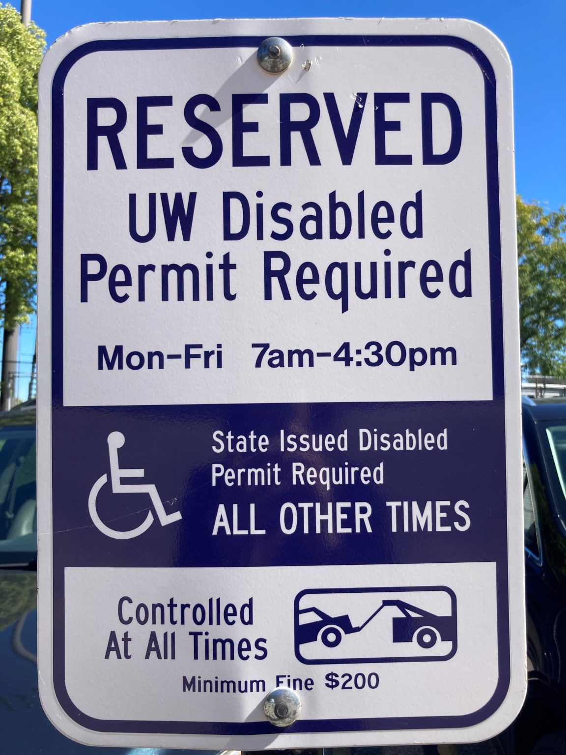 Accessible parking and transportation resources at UWMadison Transportation Services UWMadison